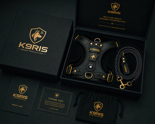 K9RIS Premium Leather AirTag Harness™ — Coming Soon