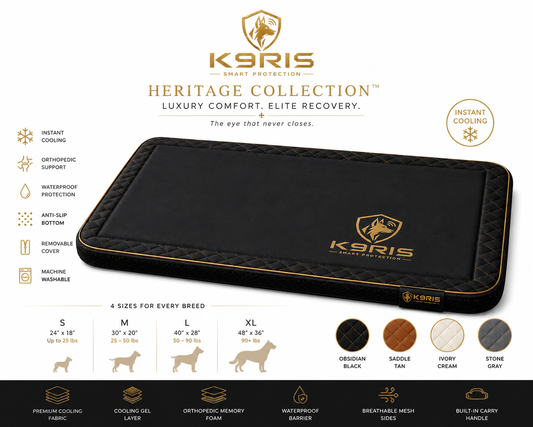 K9RIS Heritage Collection™ — Premium Cooling Mat | Coming Soon