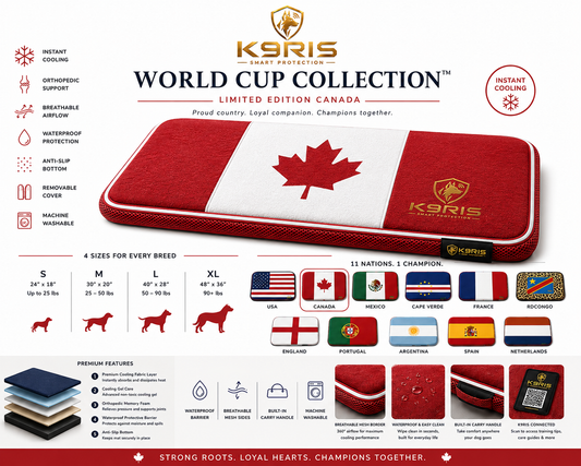 K9RIS World Cup Collection™ — Limited Edition Cooling Mat | Coming Soon