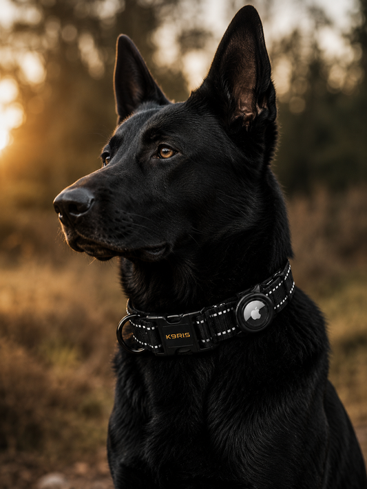 K9RIS Tactical AirTag Collar — Premium Heavy-Duty Dog Collar