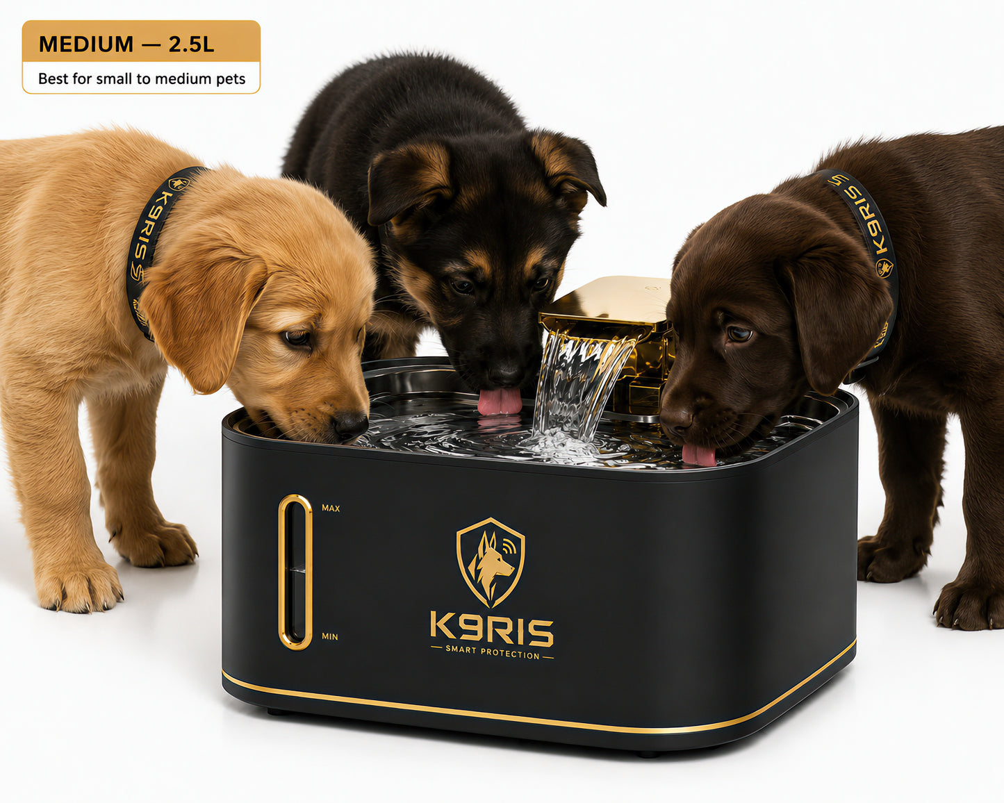 K9RIS™ AquaGuard — Smart Fountain