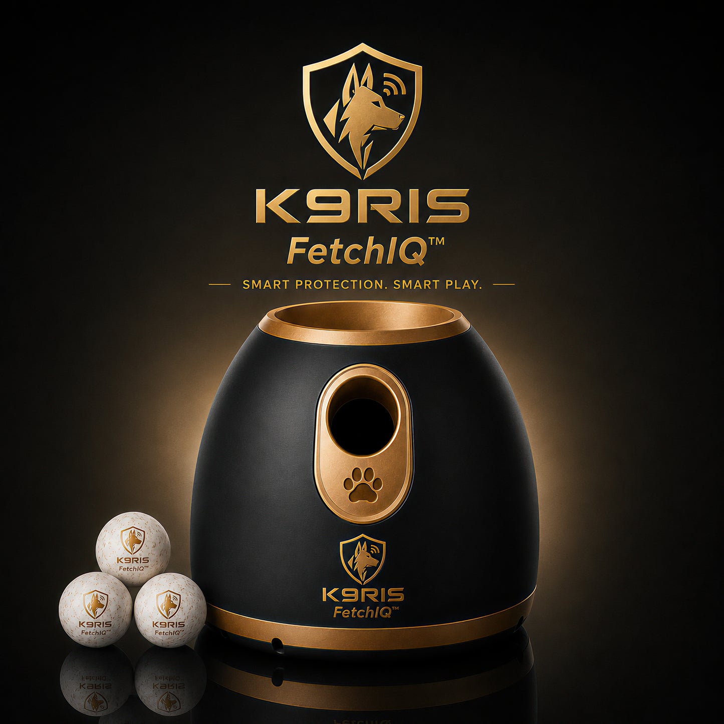 K9RIS™ FetchIQ — Smart Ball Launcher