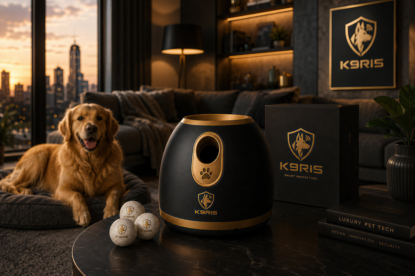 K9RIS™ FetchIQ — Smart Ball Launcher