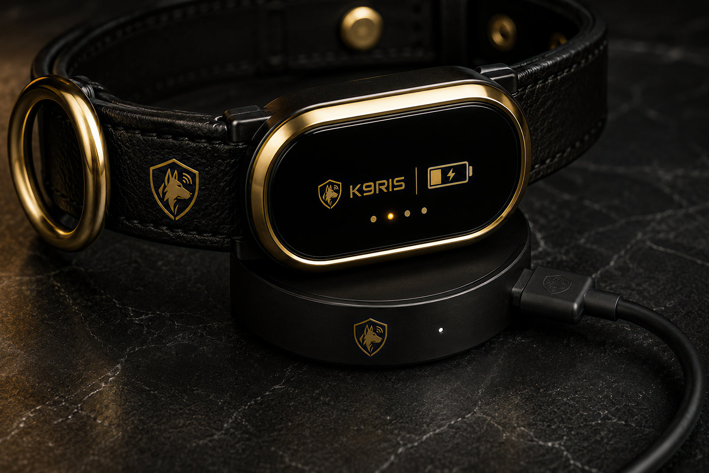 K9RIS™ Vigil Pro Slim — Real-Time 4G GPS Smart Collar | Coming Soon