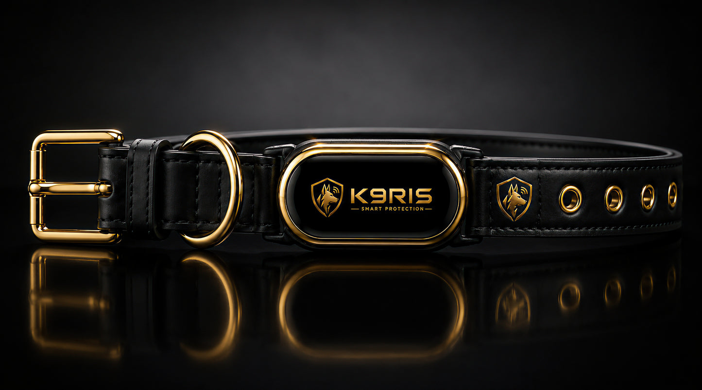 K9RIS™ Vigil Pro Slim — Real-Time 4G GPS Smart Collar | Coming Soon