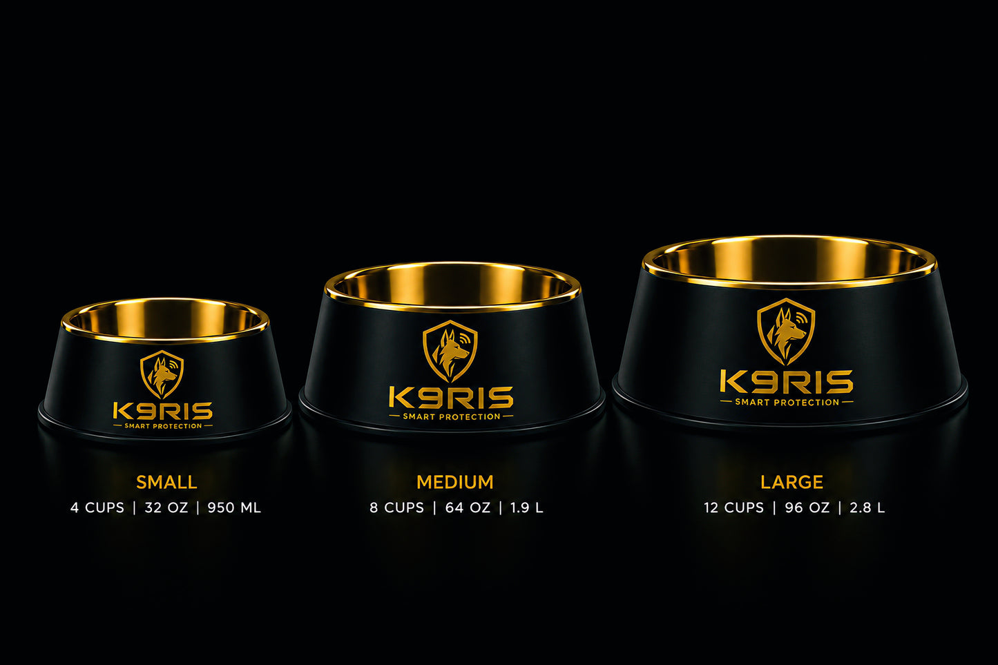 K9RIS Premium Stainless Steel Dog Bowl™