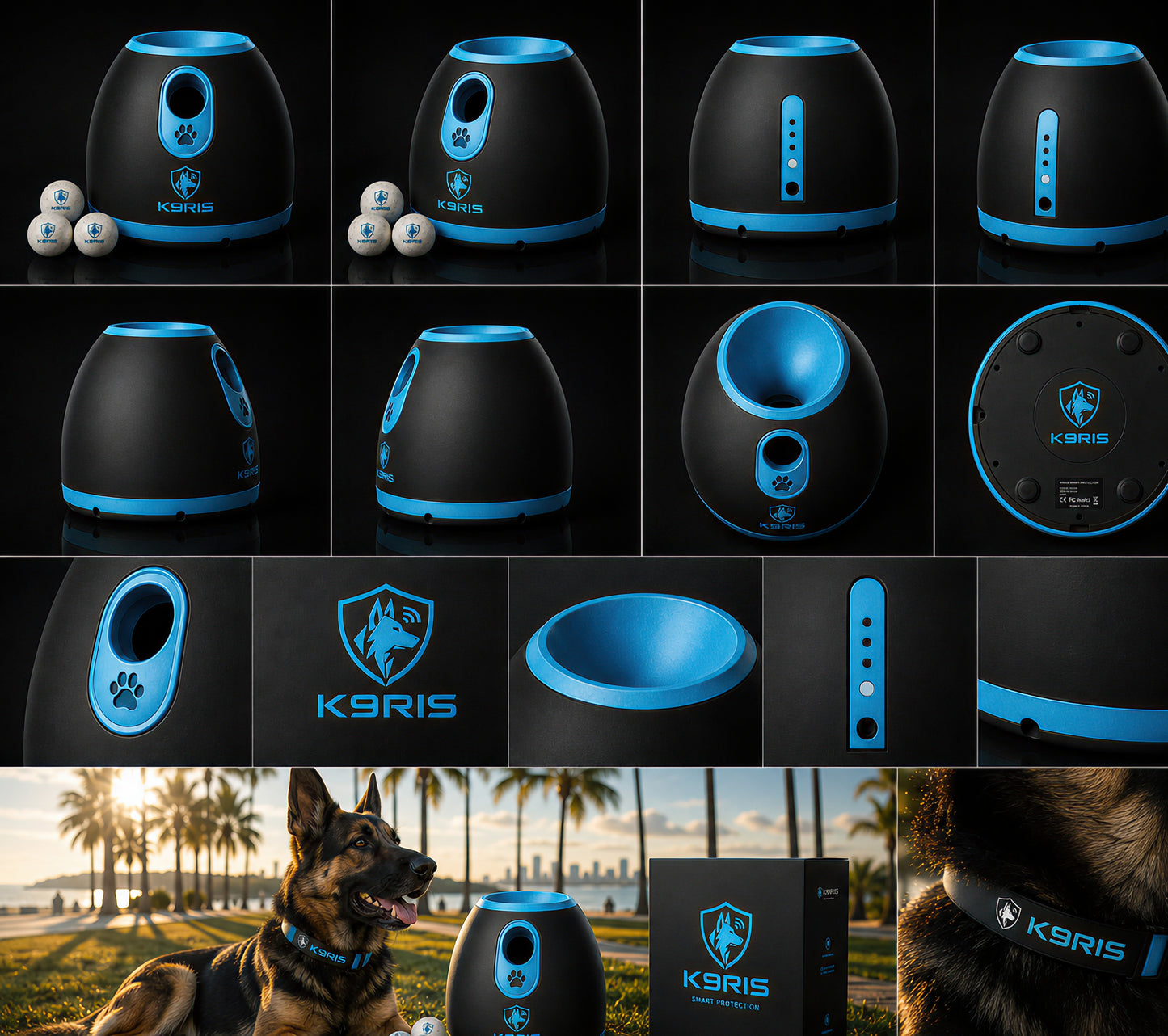 K9RIS™ FetchIQ — Smart Ball Launcher