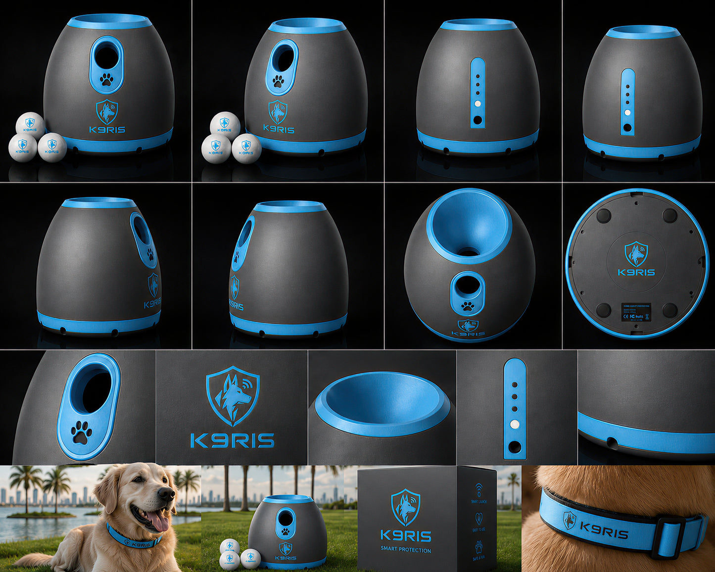 K9RIS™ FetchIQ — Smart Ball Launcher