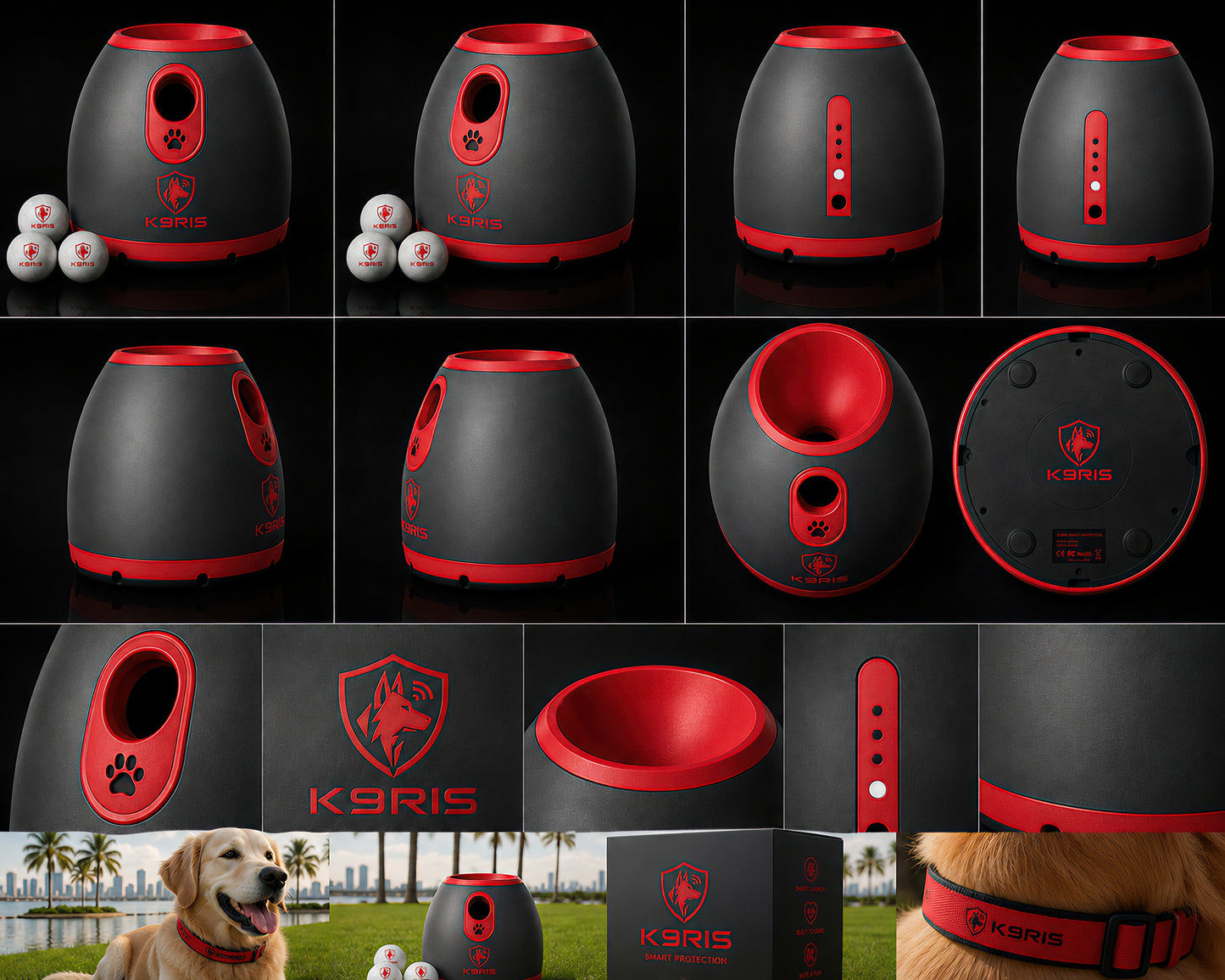 K9RIS™ FetchIQ — Smart Ball Launcher