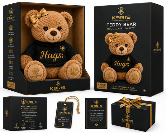K9RIS™ Hugs: Teddy Bear Plush