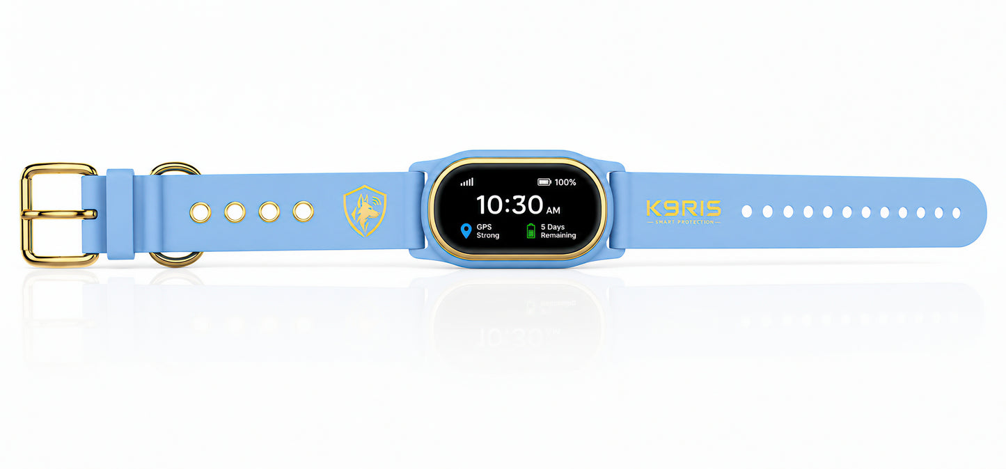K9RIS™ Vigil Pro Slim — Real-Time 4G GPS Smart Collar | Coming Soon