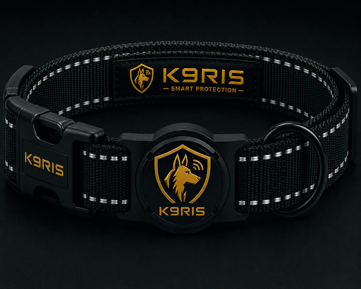 K9RIS™ Featherlight Protection Collar | Built-In AirTag Holder | Small to Medium-Large Dogs