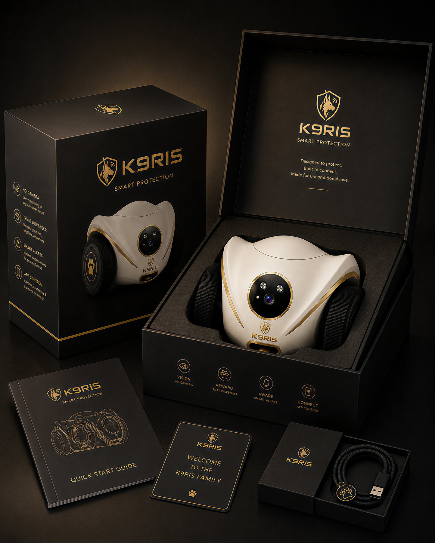 K9RIS™ ScoutIQ — Smart Companion Robot
