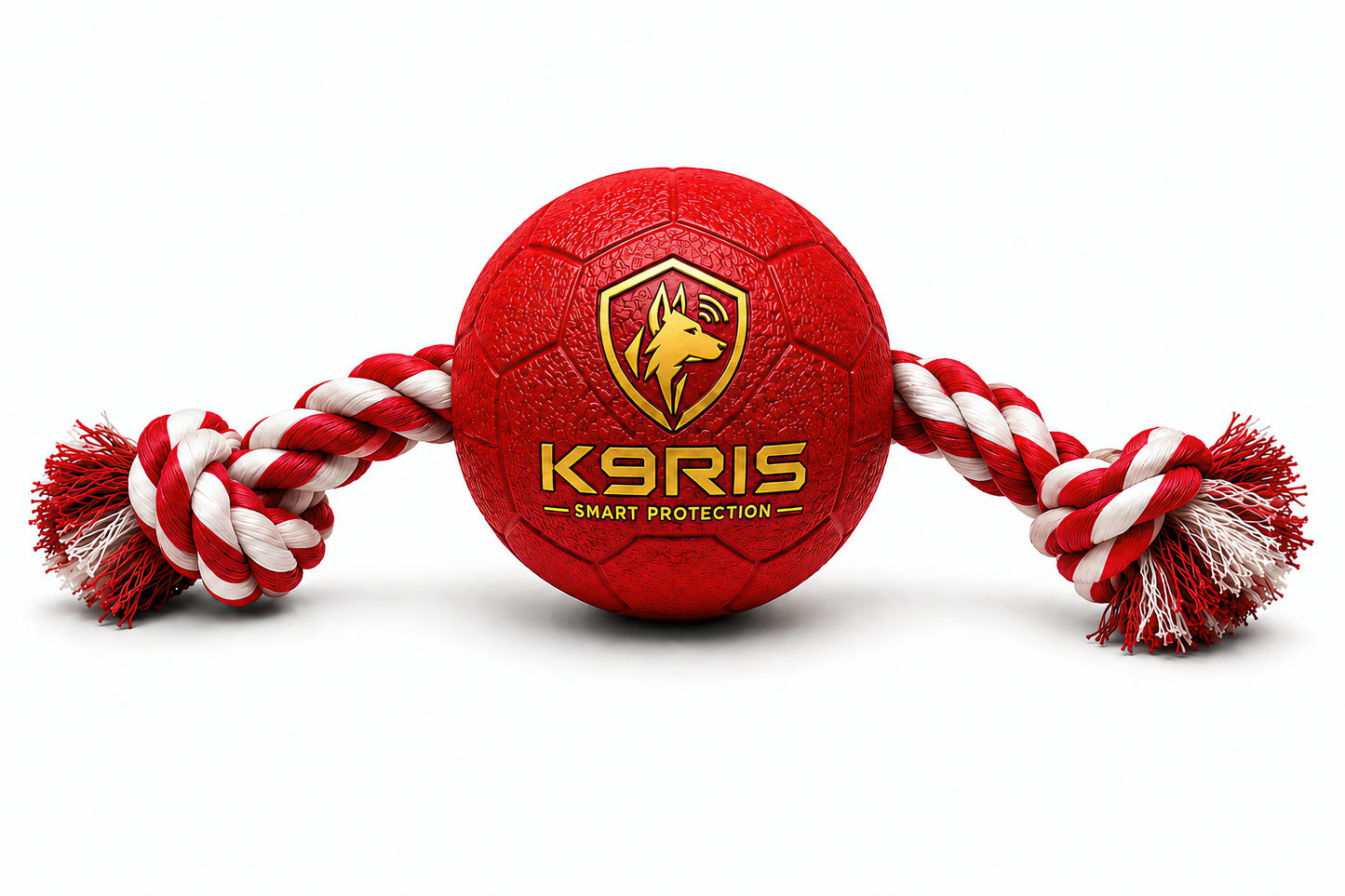 K9RIS™ Soccer Ball Rope Toy