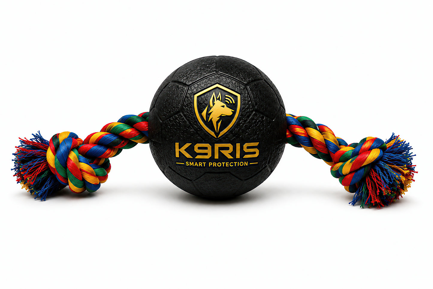 K9RIS™ Soccer Ball Rope Toy