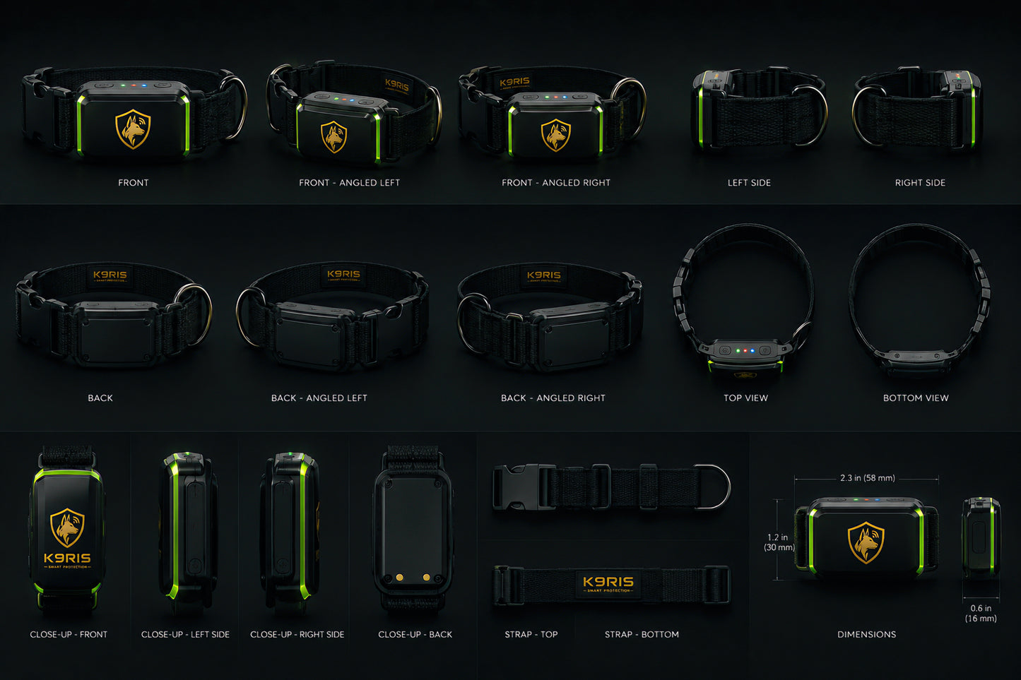K9RIS™ Smart Protection Collar